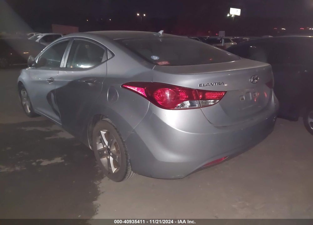 2013 HYUNDAI ELANTRA GLS VIN: 5NPDH4AE1DH393589