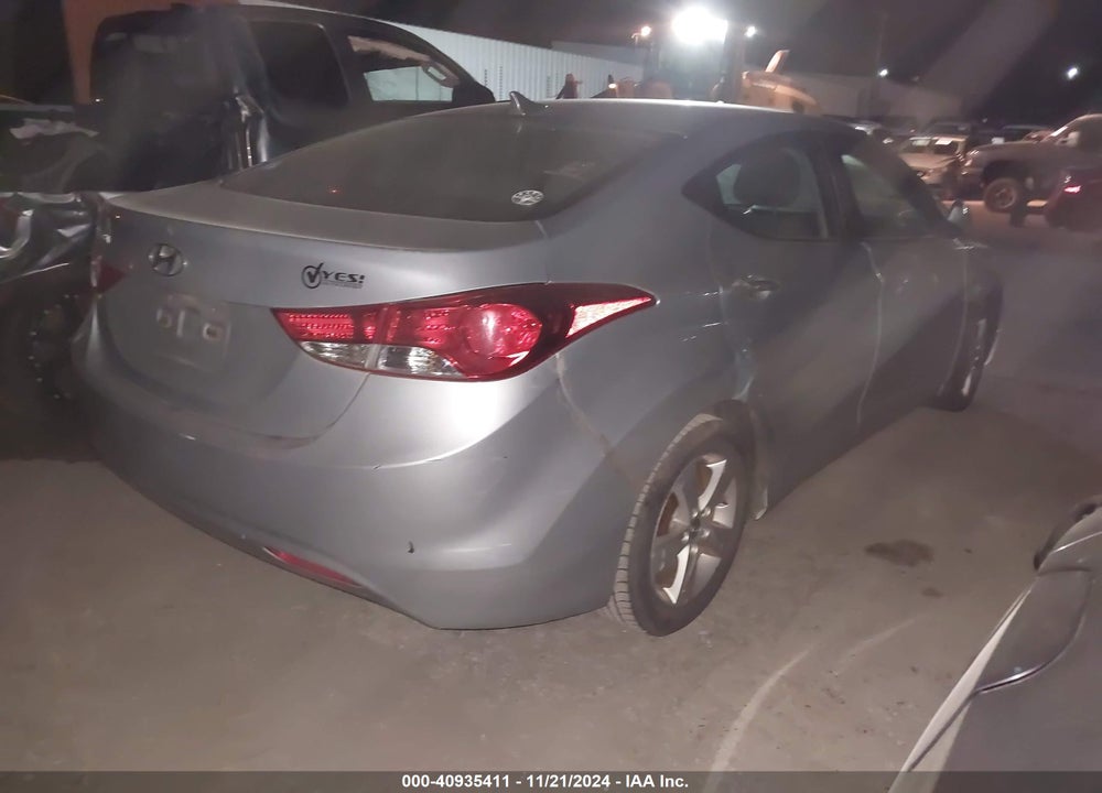 2013 HYUNDAI ELANTRA GLS VIN: 5NPDH4AE1DH393589