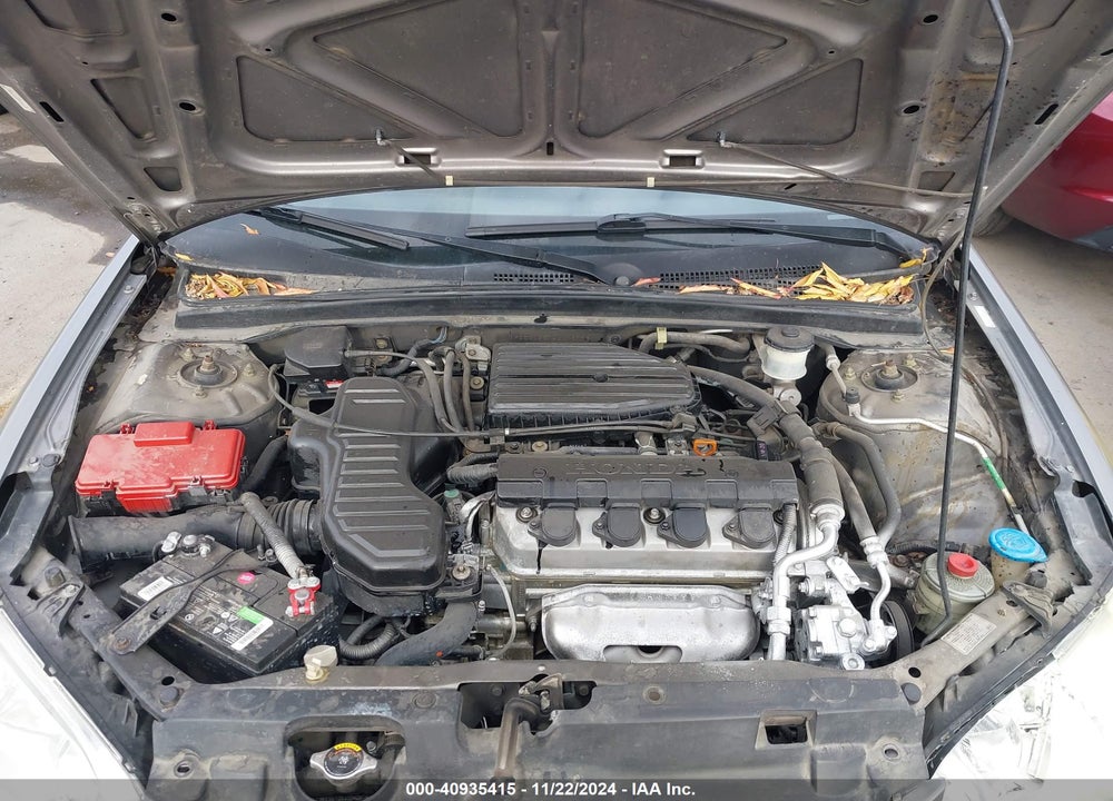 2004 HONDA CIVIC LX VIN: 1HGES16574L016176