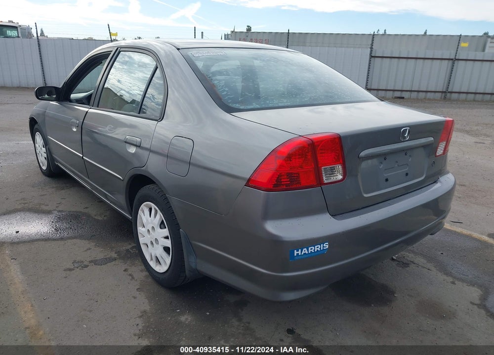 2004 HONDA CIVIC LX VIN: 1HGES16574L016176