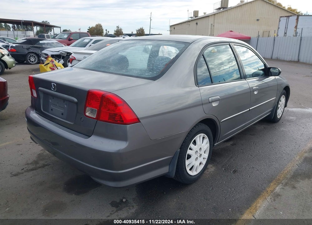 2004 HONDA CIVIC LX VIN: 1HGES16574L016176