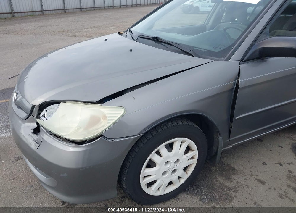 2004 HONDA CIVIC LX VIN: 1HGES16574L016176