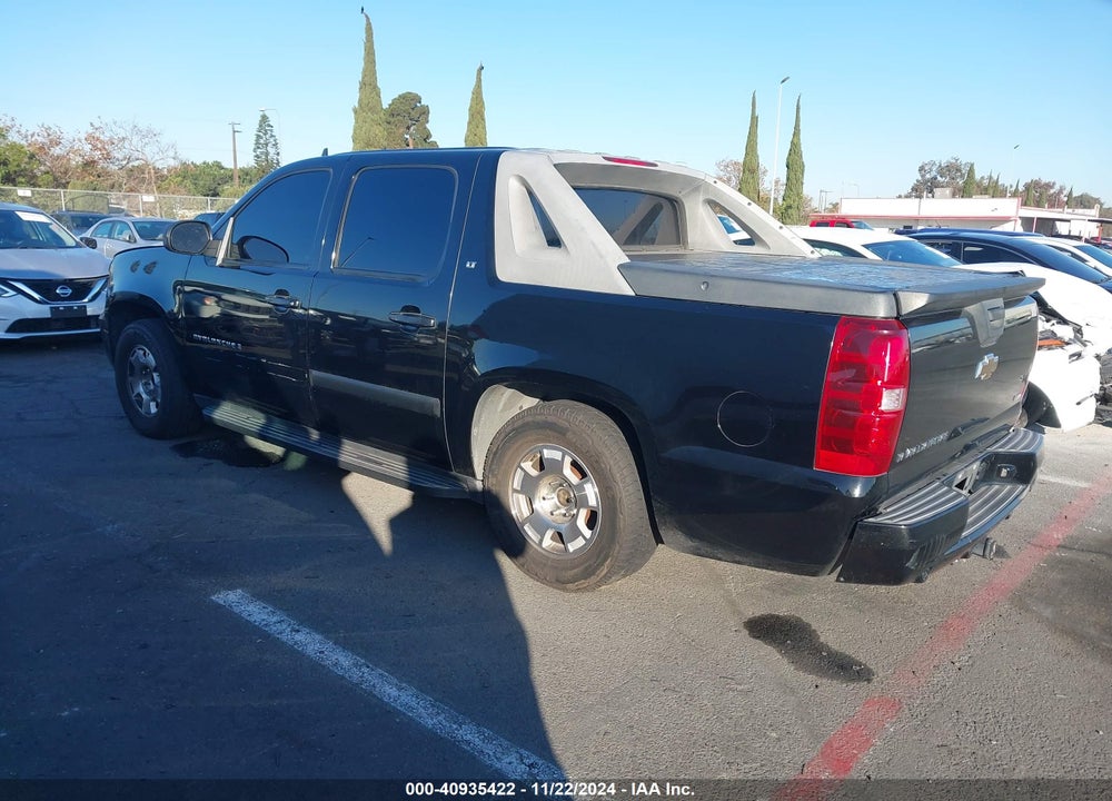 2007 CHEVROLET AVALANCHE 1500 LT VIN: 3GNEC12097G215907