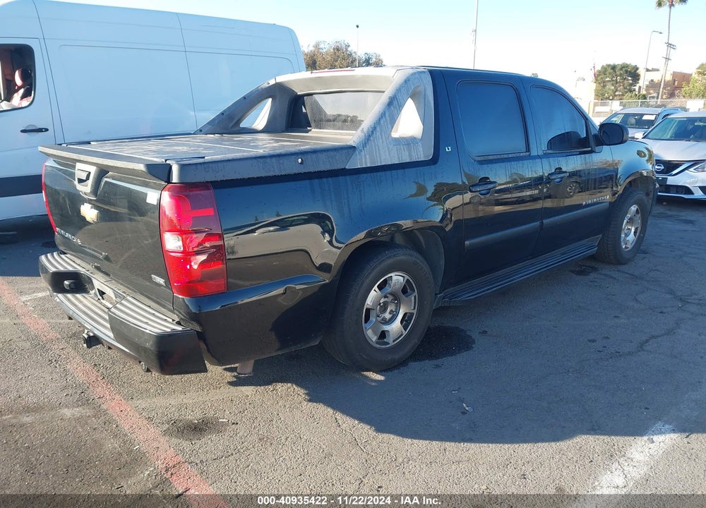 2007 CHEVROLET AVALANCHE 1500 LT VIN: 3GNEC12097G215907