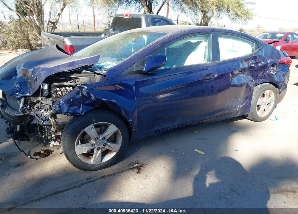 2012 HYUNDAI ELANTRA GLS VIN: 5NPDH4AE3CH064102