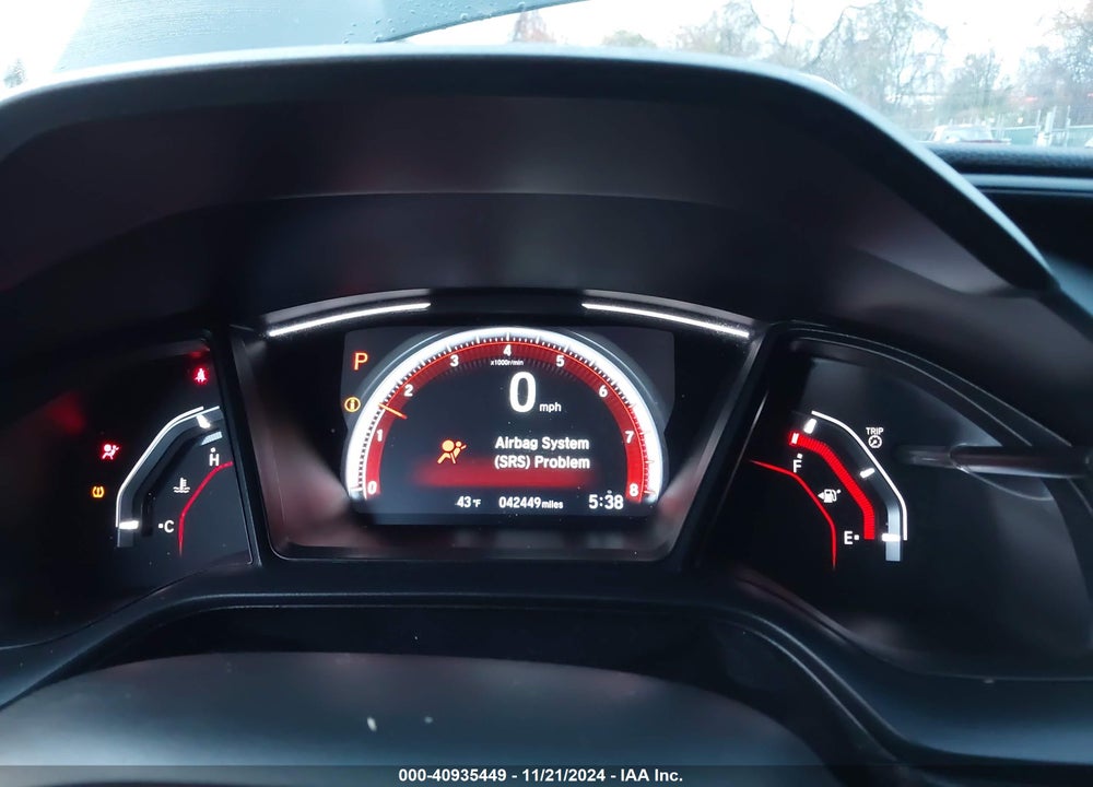 2019 HONDA CIVIC VIN: SHHFK7H42KU404800