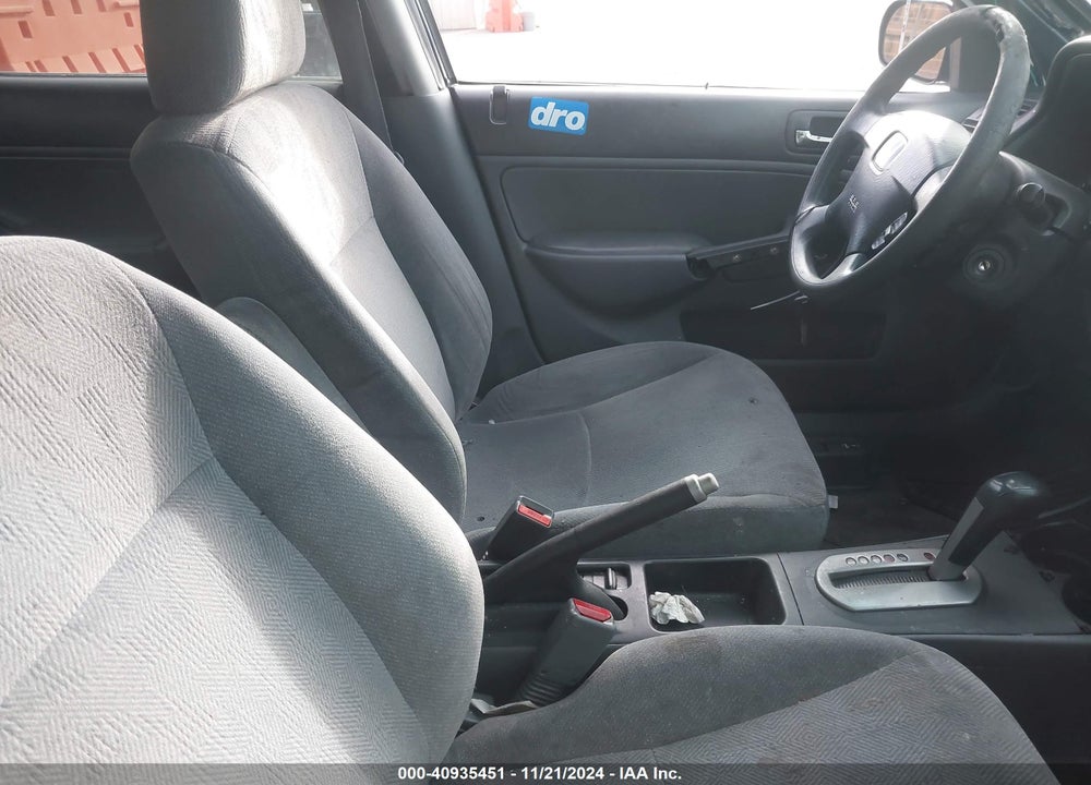 2002 HONDA CIVIC EX VIN: 2HGES26852H507159