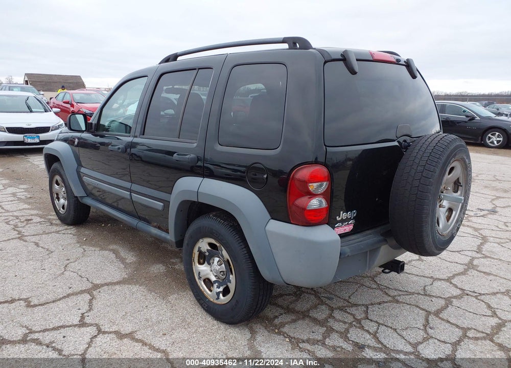 2005 JEEP LIBERTY SPORT VIN: 1J4GL48K35W599798