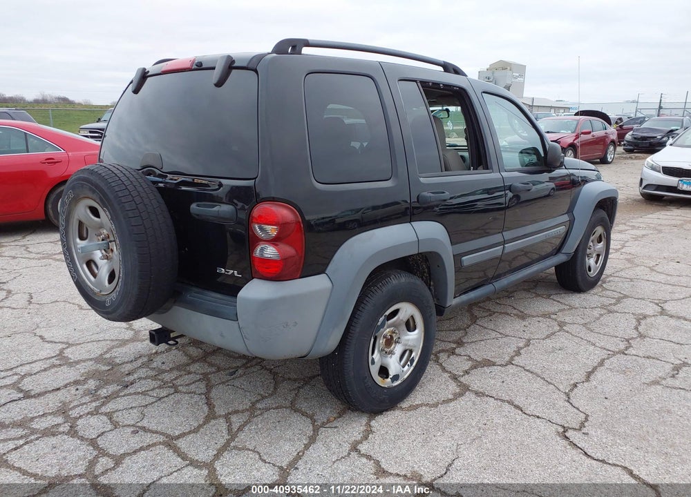 2005 JEEP LIBERTY SPORT VIN: 1J4GL48K35W599798