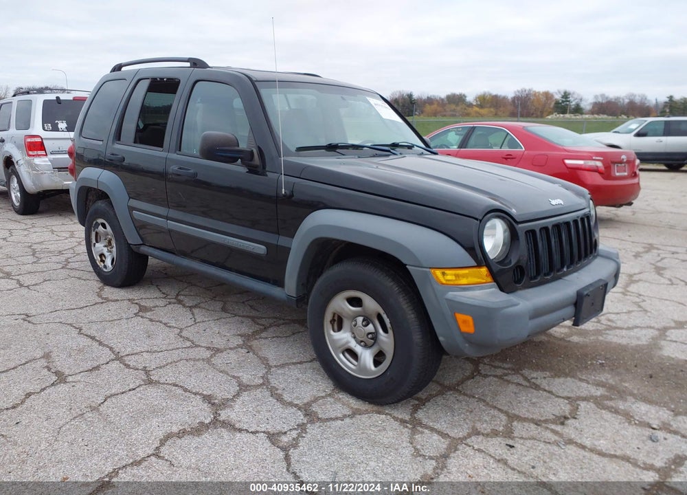2005 JEEP LIBERTY SPORT VIN: 1J4GL48K35W599798