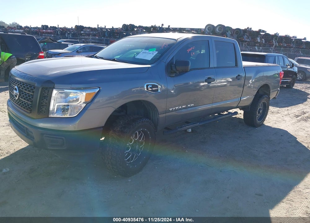 2018 NISSAN TITAN XD S DIESEL VIN: 1N6BA1F36JN543951