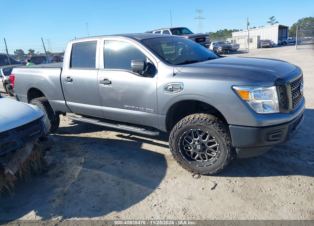 2018 NISSAN TITAN XD S DIESEL VIN: 1N6BA1F36JN543951