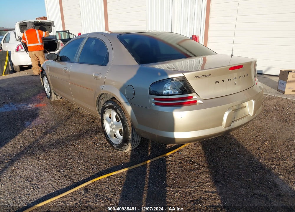 2006 DODGE STRATUS SXT VIN: 1B3EL46X86N289831