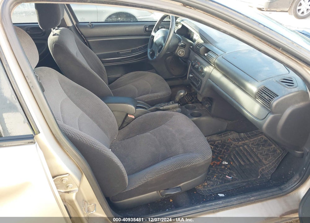 2006 DODGE STRATUS SXT VIN: 1B3EL46X86N289831