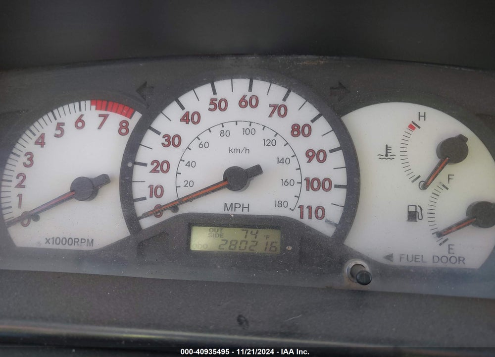 2003 TOYOTA COROLLA S VIN: 1NXBR32E83Z064594