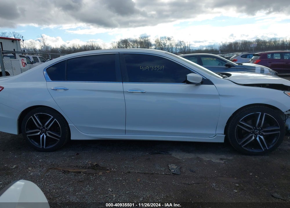 2017 HONDA ACCORD SPORT VIN: 1HGCR2F50HA013565