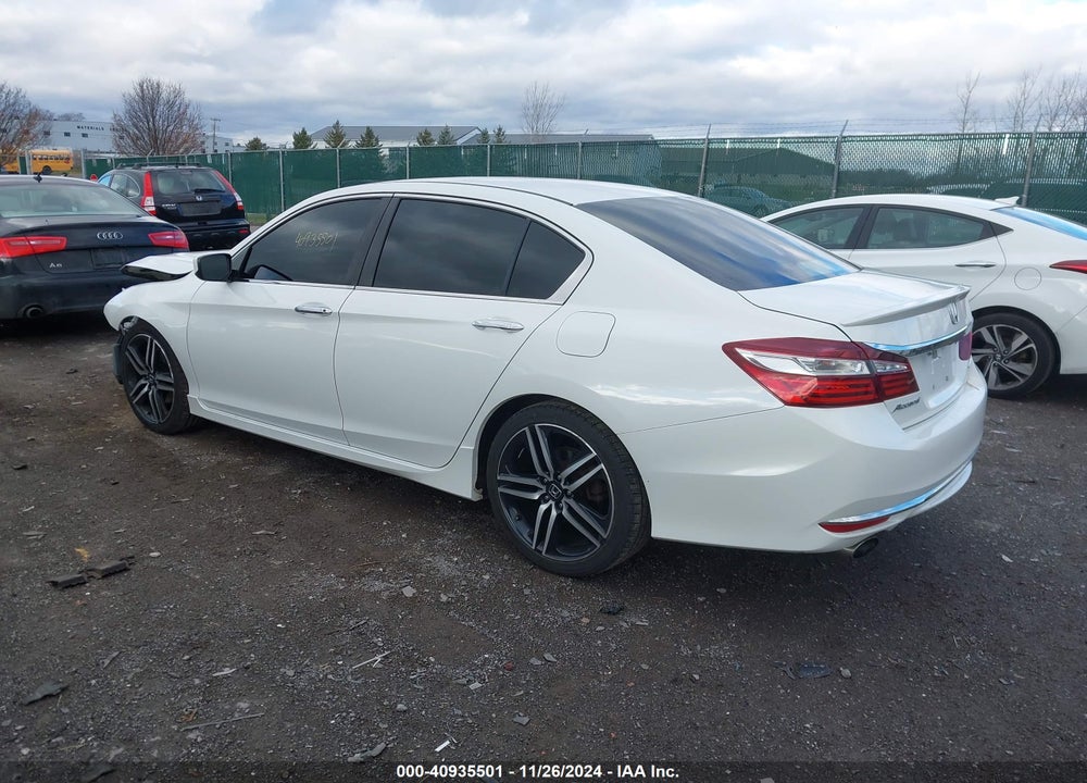 2017 HONDA ACCORD SPORT VIN: 1HGCR2F50HA013565