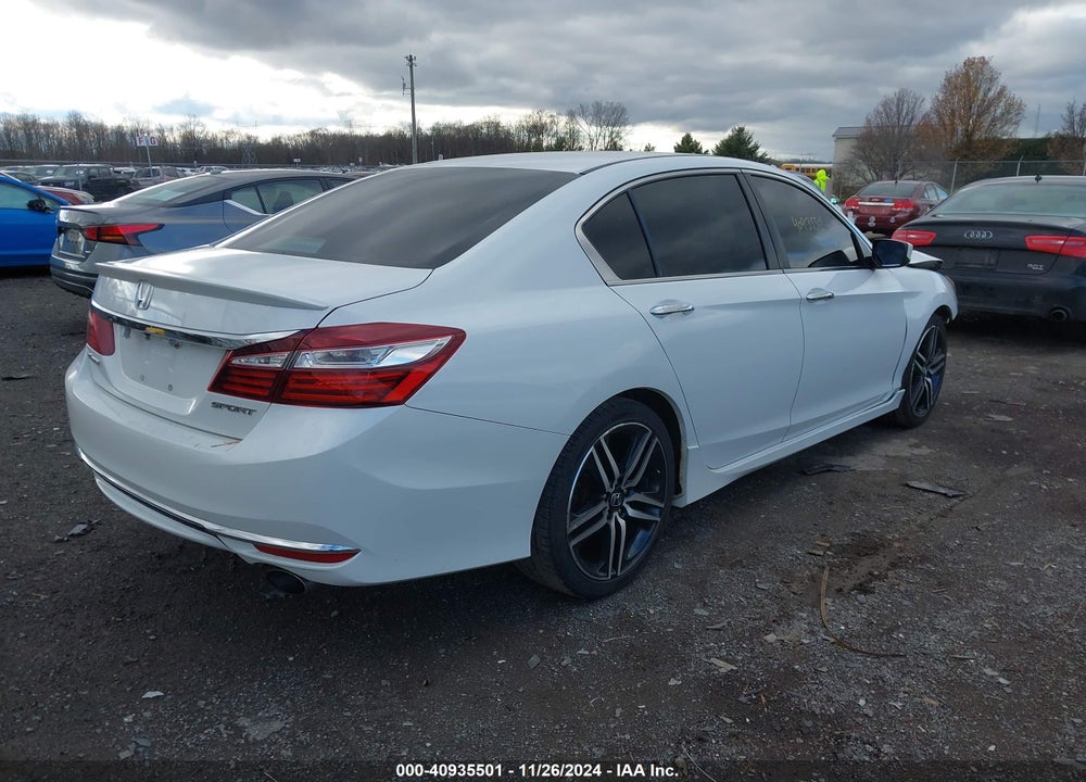 2017 HONDA ACCORD SPORT VIN: 1HGCR2F50HA013565