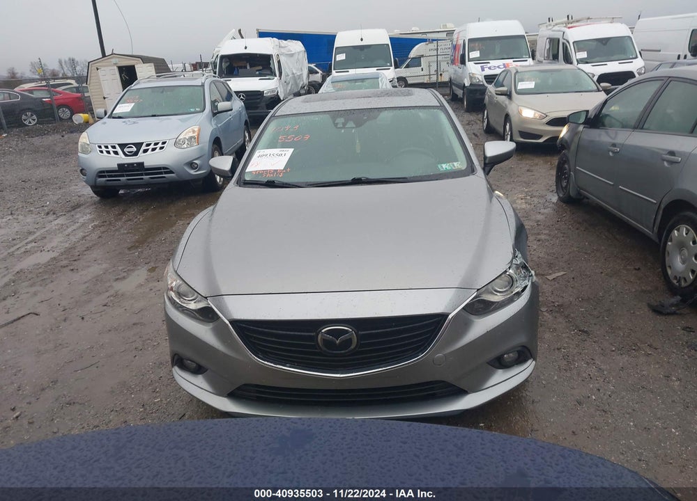 2014 MAZDA 6 I GRAND TOURING VIN: JM1GJ1W62E1132272
