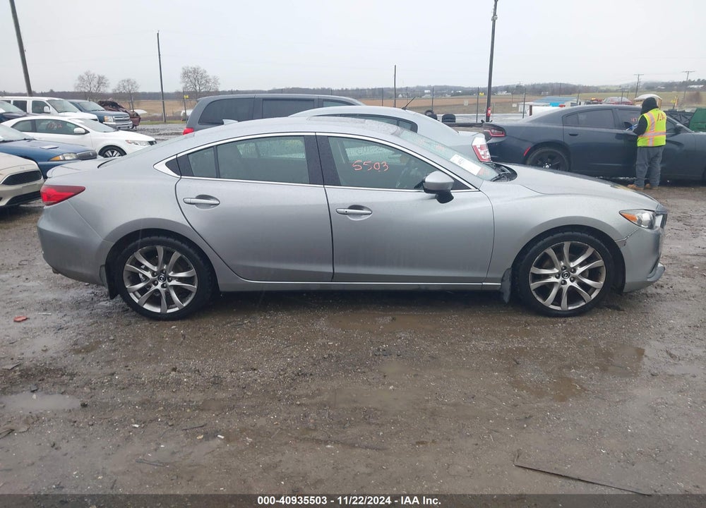 2014 MAZDA 6 I GRAND TOURING VIN: JM1GJ1W62E1132272