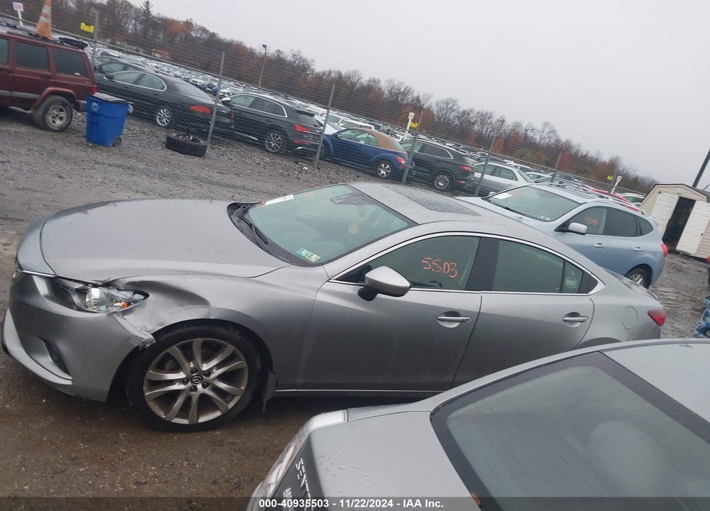 2014 MAZDA 6 I GRAND TOURING VIN: JM1GJ1W62E1132272