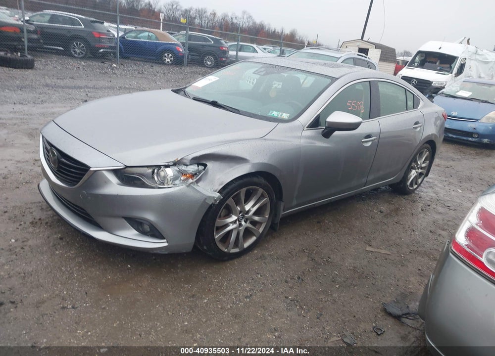 2014 MAZDA 6 I GRAND TOURING VIN: JM1GJ1W62E1132272