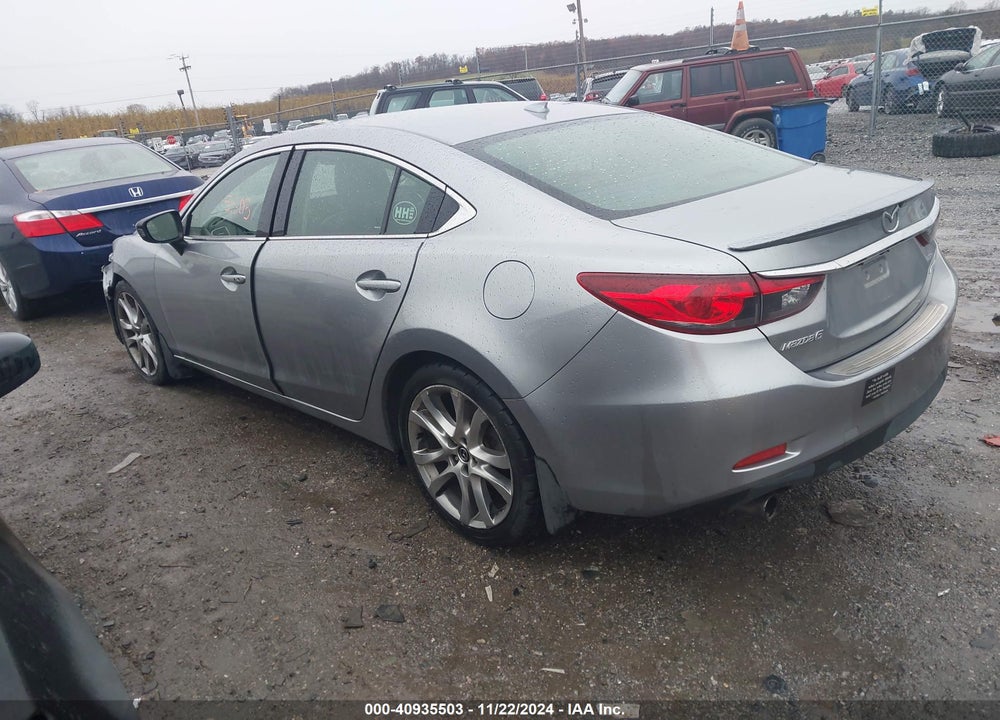 2014 MAZDA 6 I GRAND TOURING VIN: JM1GJ1W62E1132272