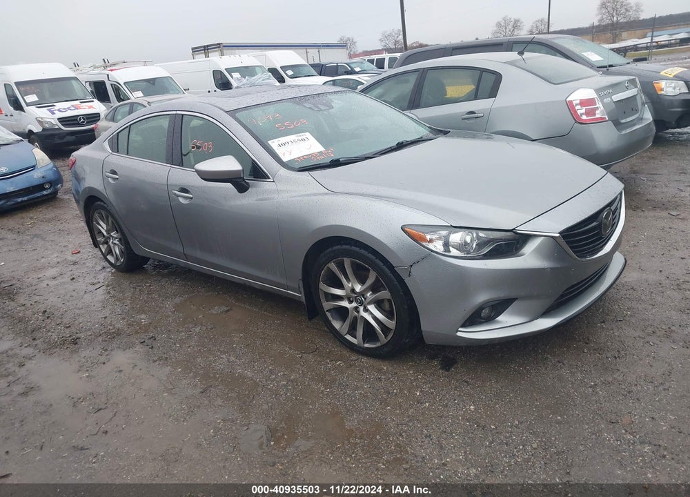 2014 MAZDA 6 I GRAND TOURING VIN: JM1GJ1W62E1132272