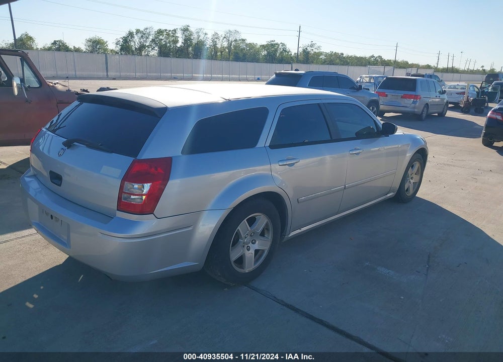 2006 DODGE MAGNUM VIN: 2D8FV47V56H126204