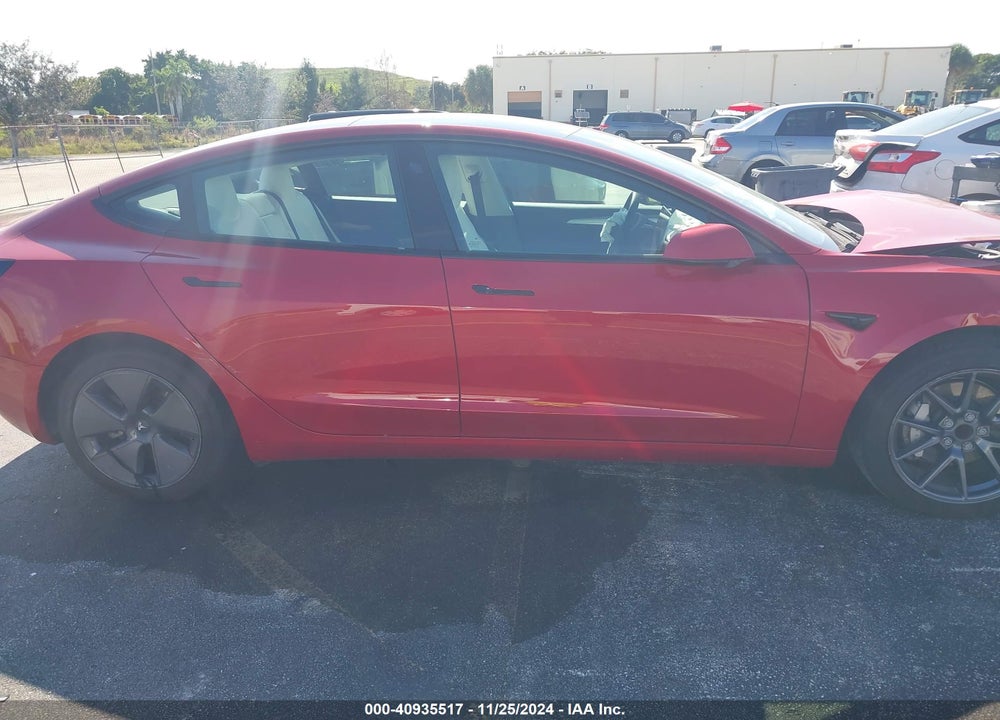 2023 TESLA MODEL 3 REAR-WHEEL DRIVE VIN: 5YJ3E1EA0PF503576