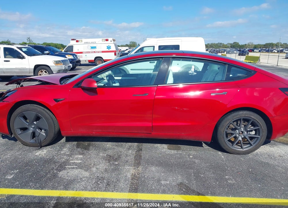 2023 TESLA MODEL 3 REAR-WHEEL DRIVE VIN: 5YJ3E1EA0PF503576