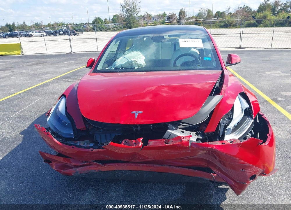2023 TESLA MODEL 3 REAR-WHEEL DRIVE VIN: 5YJ3E1EA0PF503576