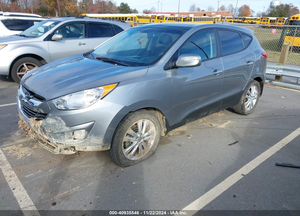 2013 HYUNDAI TUCSON LIMITED VIN: KM8JU3AC6DU678555