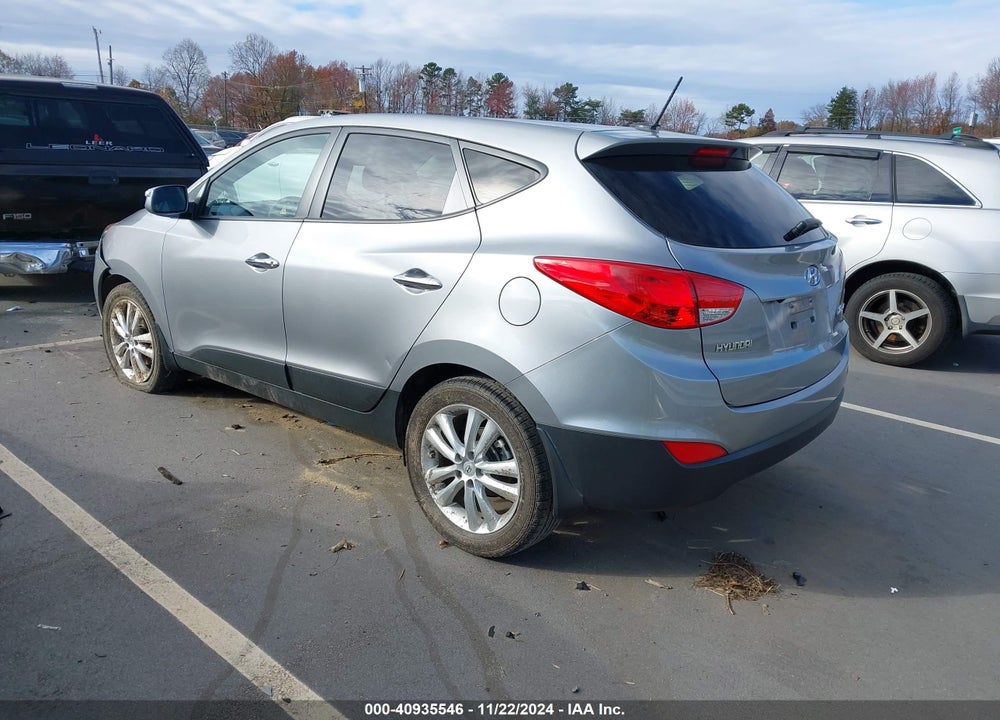 2013 HYUNDAI TUCSON LIMITED VIN: KM8JU3AC6DU678555