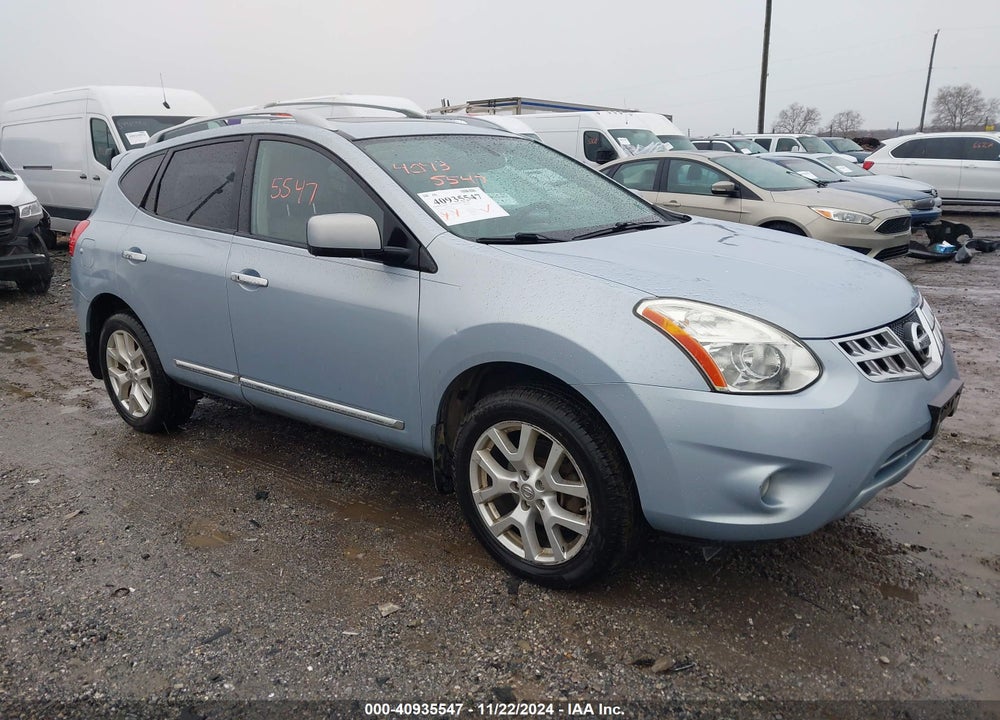 2011 NISSAN ROGUE SV VIN: JN8AS5MV9BW275856