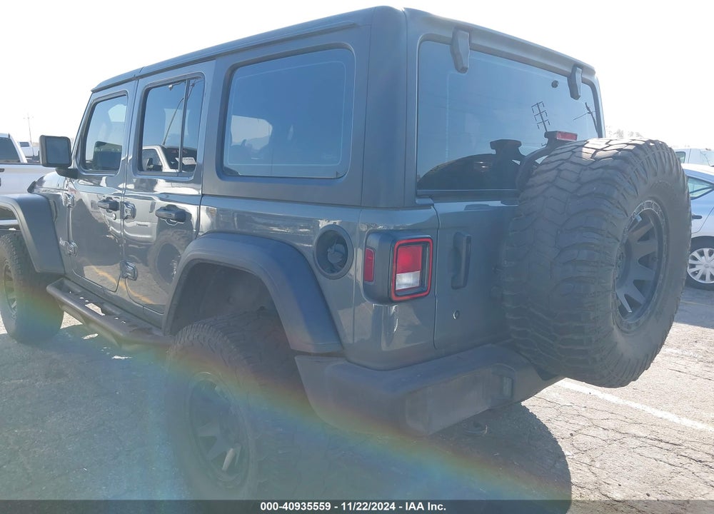 2020 JEEP WRANGLER UNLIMITED SPORT 4X4 VIN: 1C4HJXDG7LW278234
