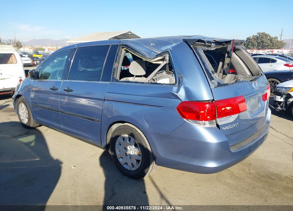 2010 HONDA ODYSSEY LX VIN: 5FNRL3H21AB099632