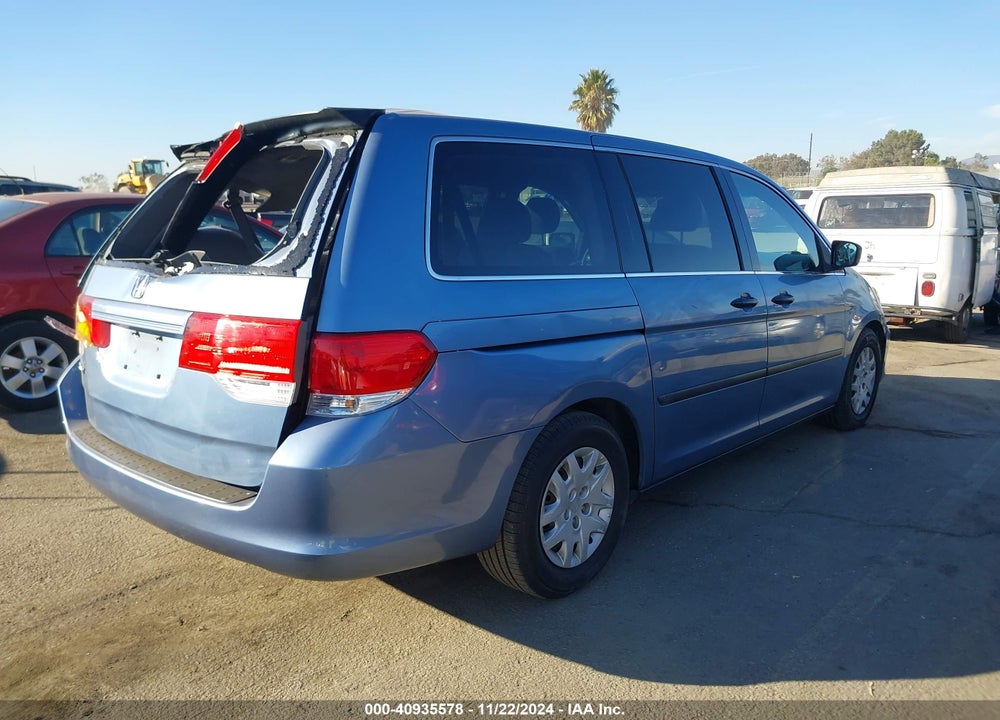 2010 HONDA ODYSSEY LX VIN: 5FNRL3H21AB099632
