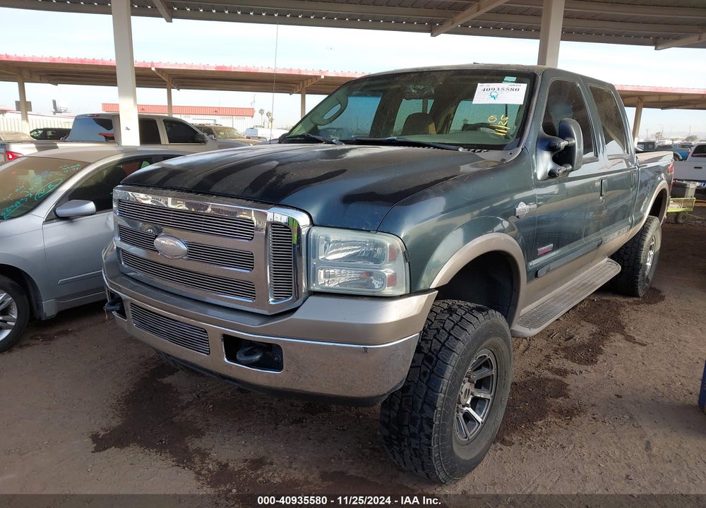2005 FORD F-250 LARIAT/XL/XLT VIN: 1FTSW21P75EA05415