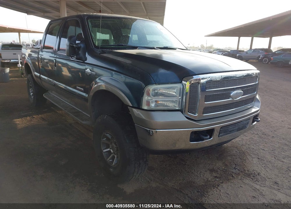 2005 FORD F-250 LARIAT/XL/XLT VIN: 1FTSW21P75EA05415