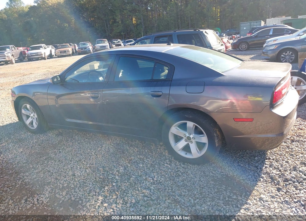 2013 DODGE CHARGER SE VIN: 2C3CDXBG3DH579933