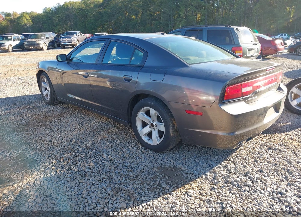 2013 DODGE CHARGER SE VIN: 2C3CDXBG3DH579933