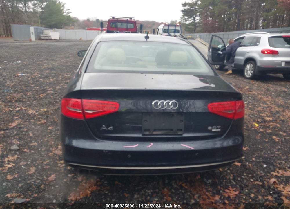 2014 AUDI A4 2.0T PREMIUM VIN: WAUFFAFL7EN032225