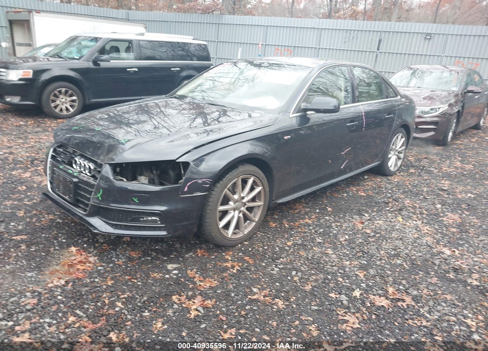 2014 AUDI A4 2.0T PREMIUM VIN: WAUFFAFL7EN032225