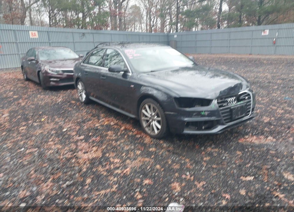 2014 AUDI A4 2.0T PREMIUM VIN: WAUFFAFL7EN032225