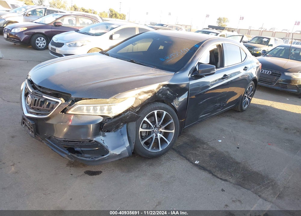 2015 ACURA TLX V6 TECH VIN: 19UUB3F56FA003487