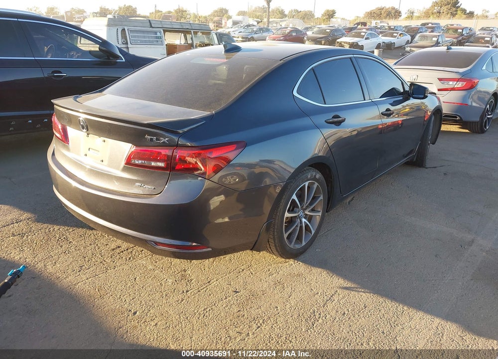 2015 ACURA TLX V6 TECH VIN: 19UUB3F56FA003487