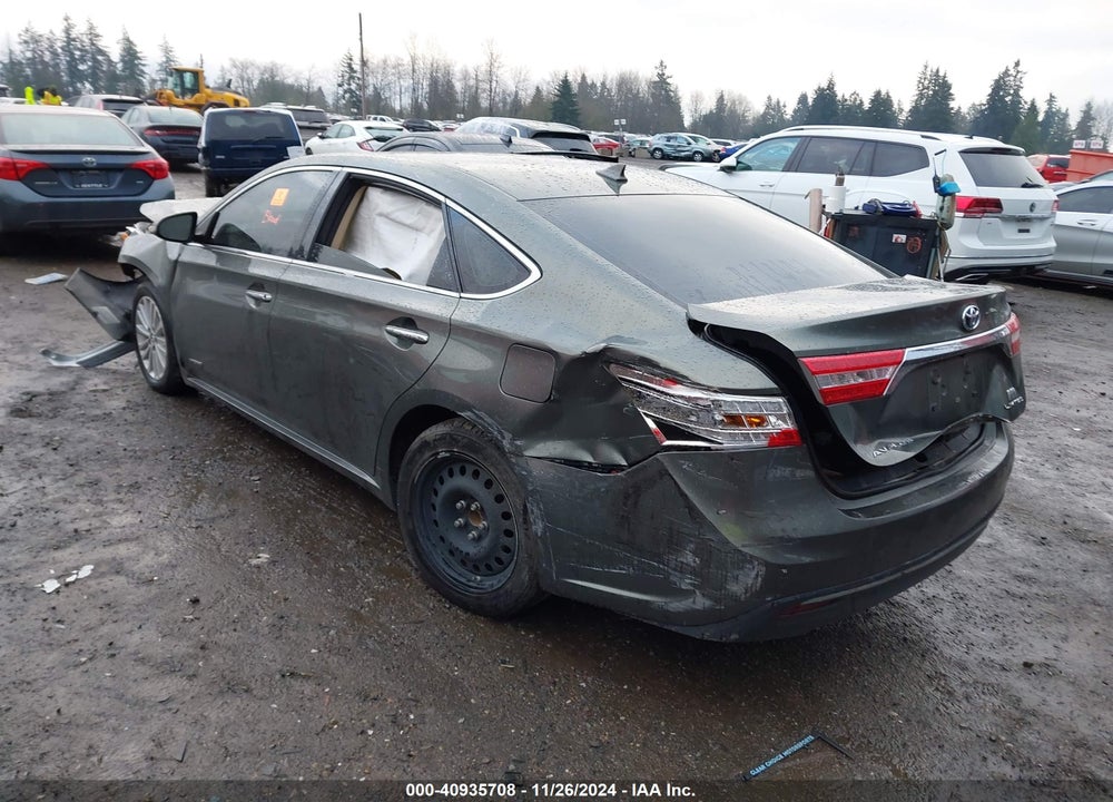 2013 TOYOTA AVALON HYBRID LIMITED VIN: 4T1BD1EB3DU005801