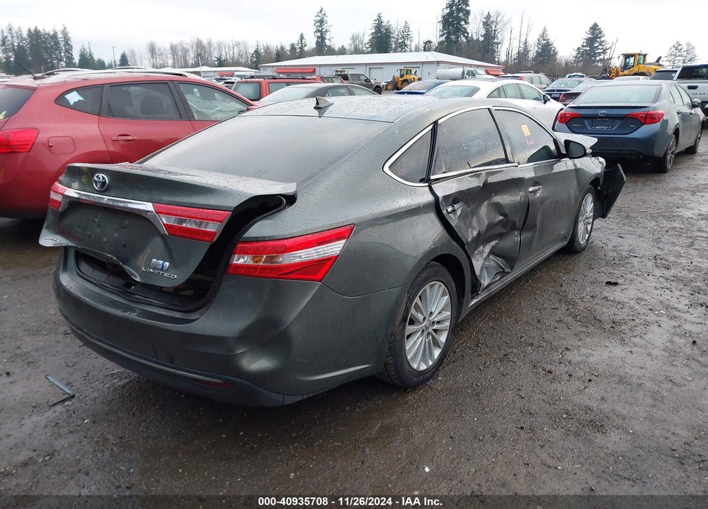 2013 TOYOTA AVALON HYBRID LIMITED VIN: 4T1BD1EB3DU005801