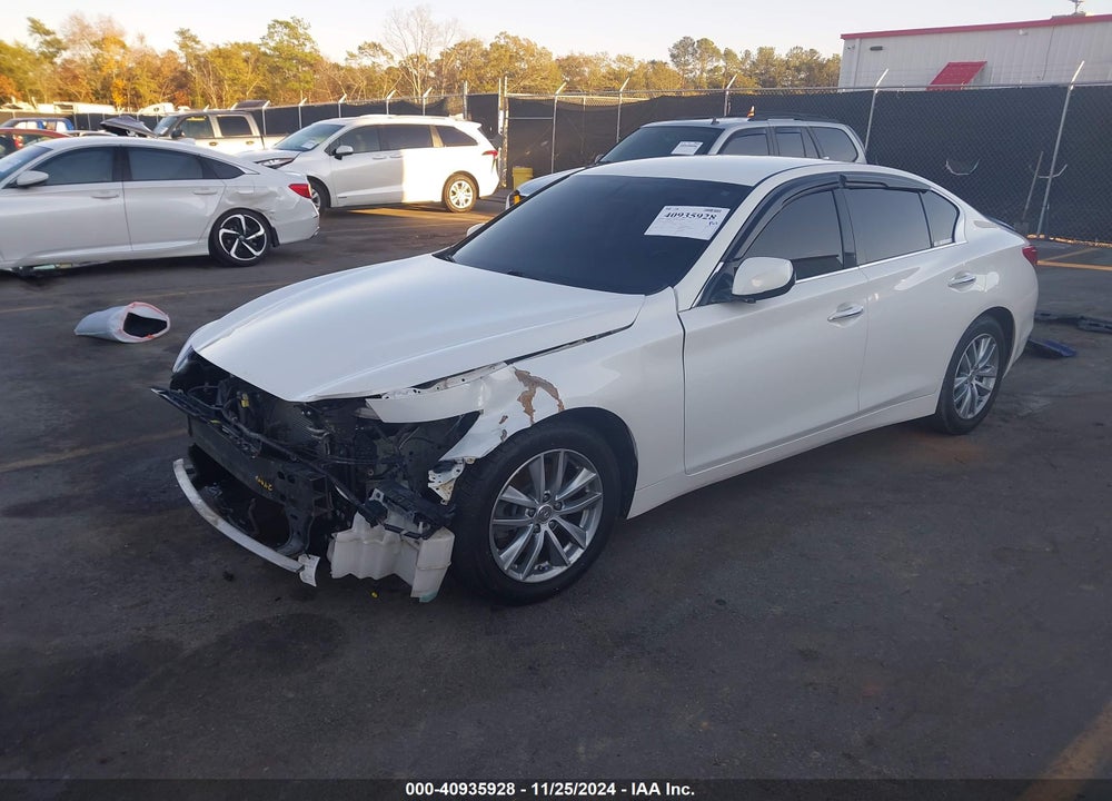 2015 INFINITI Q50 VIN: JN1BV7ARXFM408624